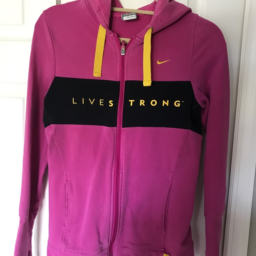 Nike Livestrong Zipper Hoddie